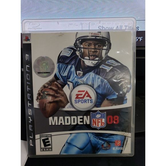 John Madden NFL Football 08 2008 Playstation‎ 3 PS3 - Picture 1 of 5